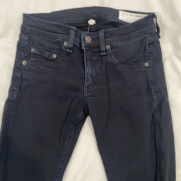 Rag and Bone dark capri denim skinny jeans size 24 - Picture 2 of 12